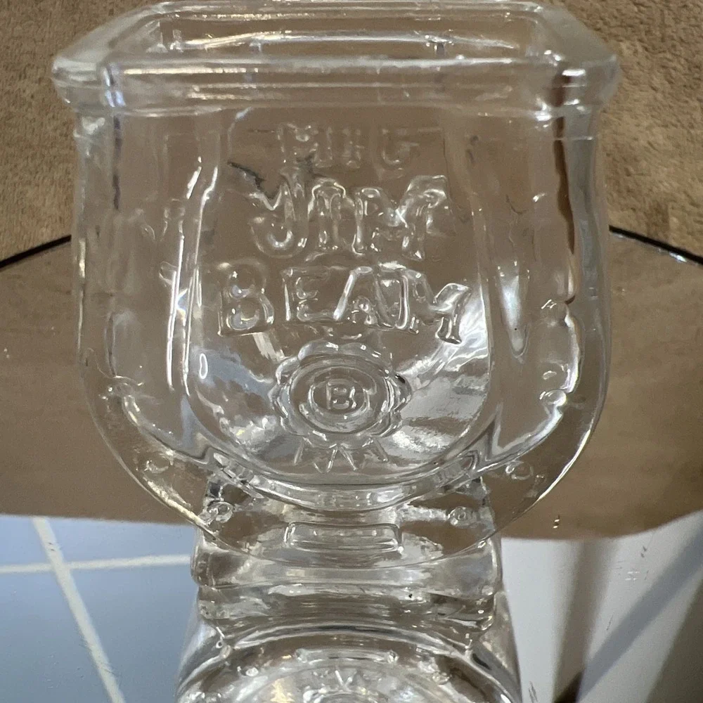 Vintage Jim Beam horseshoe toothpick‎ holder/shotglass